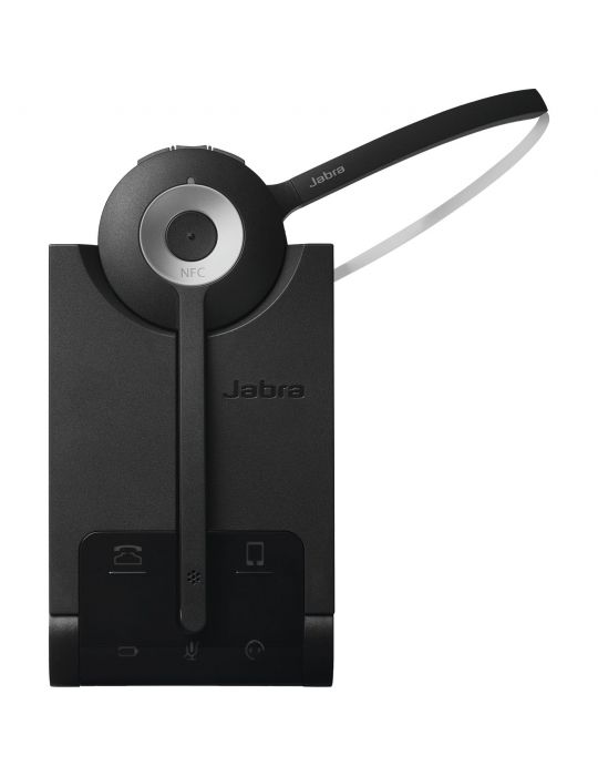 Jabra Pro 925 Căști Fără fir Bandă gât, Cârlig-ureche, Bandă de fixare pe cap Birou Call center Bluetooth Negru