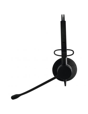 Jabra Biz 2300 QD Mono Căști Prin cablu Bandă de fixare pe cap Birou Call center Negru