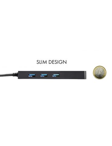 i-tec Advance C31GL3SLIM sloturi Negru