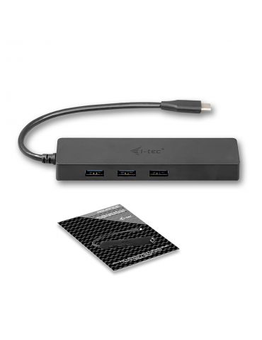 i-tec Advance C31GL3SLIM sloturi Negru
