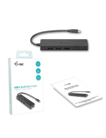 i-tec Advance C31GL3SLIM sloturi Negru