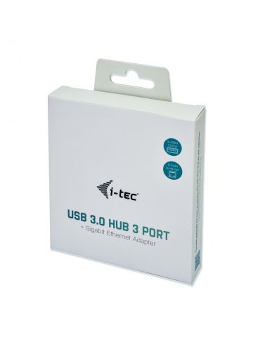 i-tec Metal U3METALG3HUB hub-uri de interfață USB 3.2 Gen 1 (3.1 Gen 1) Type-A 5000 Mbit s Gri