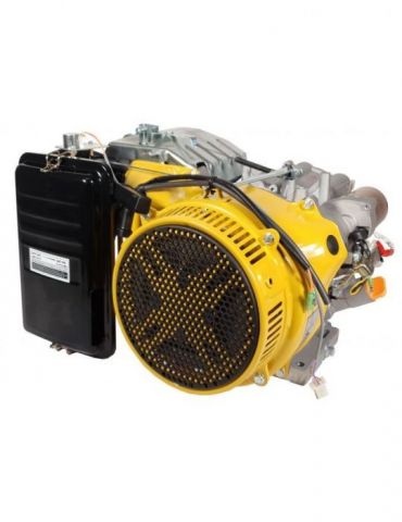 Yihu YH192FBE/A - Motor benzina 19CP 459cc 1C 4T OHV ax canelat auto Stager - 1 - Tik.ro