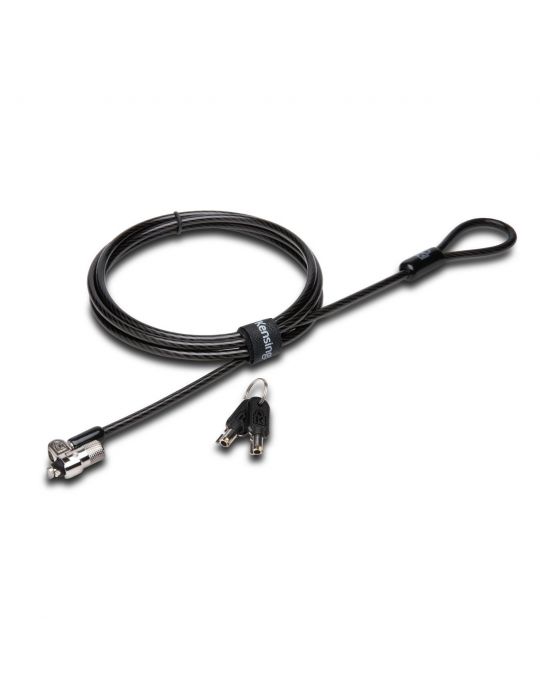 Kensington MicroSaver 2.0 cabluri cu sistem de blocare Negru, Metalic