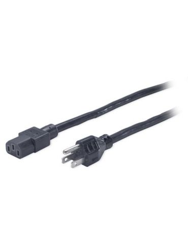 APC PWR C13   5-15P, 2.4 m Negru 2,44 m Conector C13 NEMA 5-15P - Tik.ro