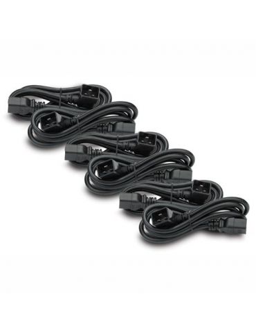 APC Power Cord Kit, 16A, 208 230V, C19 TO C20R, 4FT, 3L + 3R Negru 1,2 m - Tik.ro