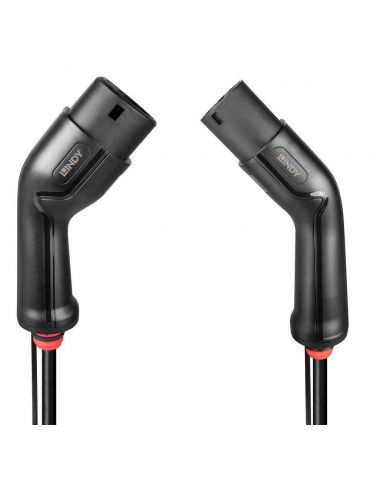 Lindy 30111 cablu încărcare vehicul electric Negru Tip 2 3 7 m - Tik.ro