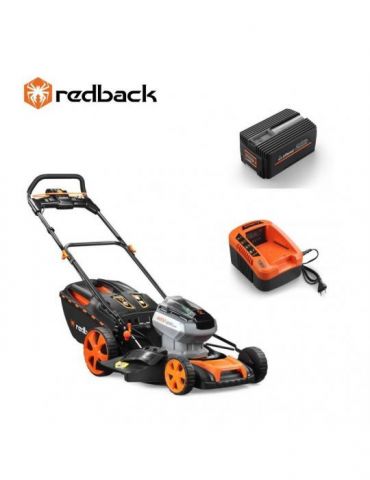 Redback Pachet E146C+EP20+EC20 Masina de tuns gazonul pe acumulatori 457mm acumulator 40V/2Ah incarcator 40V/2A Redback - 1 - Tik.ro