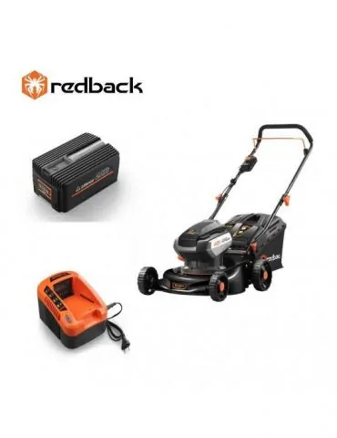 Redback Pachet E142C+EP20+EC20 Masina de tuns gazon 420mm acumulator 40V/2Ah incarcator 40V/2A Redback - 1 - Tik.ro
