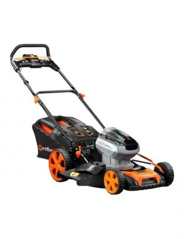 Masina de tuns gazon Redback EA146,  acumulatori 120V 457mm 60L reglaj central solo Redback - 1