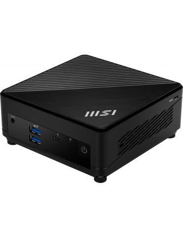 MSI Cubi 5 12M-004EU Mini PC Intel® Core™ i3 i3-1215U 8 Giga Bites DDR4-SDRAM 256 Giga Bites SSD Windows 11 Pro Negru - Tik.ro