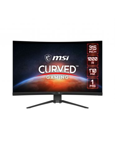 MSI G322CQP monitoare LCD 80 cm (31.5") 2560 x 1440 Pixel Wide Quad HD Negru - Tik.ro