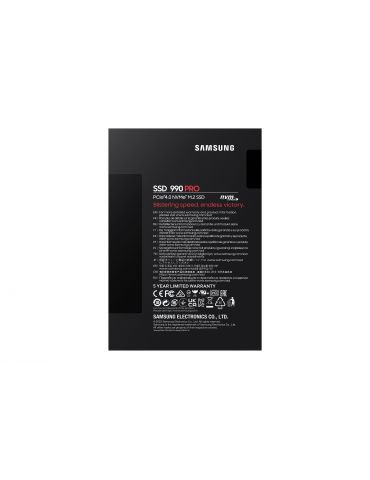 Samsung 990 PRO M.2 4 TB PCI Express 4.0 V-NAND MLC NVMe