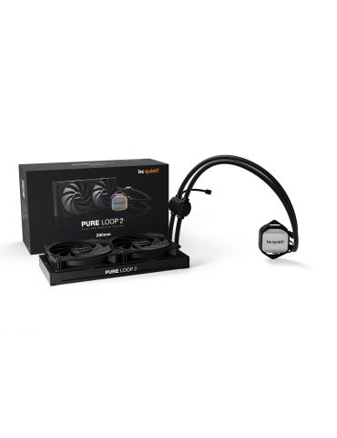 be quiet! Pure Loop 2 | 280mm Procesor Răcire lichidă all-in-one 14 cm Negru 1 buc.