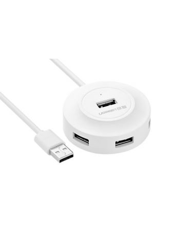 Ugreen 20270 hub-uri de interfață USB Alb - Tik.ro