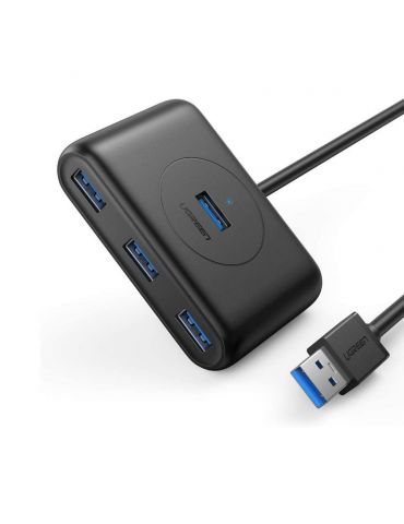 Ugreen 20290 hub-uri de interfață USB 3.2 Gen 1 (3.1 Gen 1) Type-A 5000 Mbit s Negru - Tik.ro