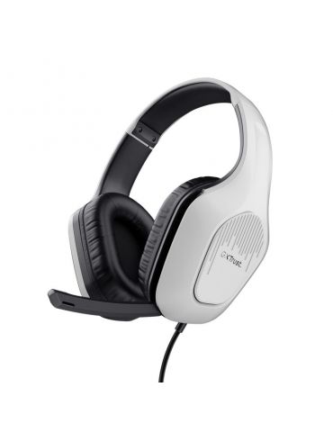Trust GXT 415W Zirox Căști Prin cablu Bandă de fixare pe cap Gaming Alb - Tik.ro