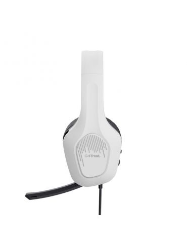 Trust GXT 415W Zirox Căști Prin cablu Bandă de fixare pe cap Gaming Alb