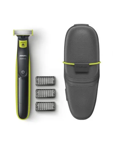 Philips Norelco OneBlade QP2520 65 aparat de tuns barba Baterie 3 5 milimetri Wet & Dry Mangal, Lamiie - Tik.ro