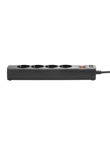 APC PZ42I-GR unități de distribuție a energiei electrice (PDU) 4 ieșire(i) AC Negru