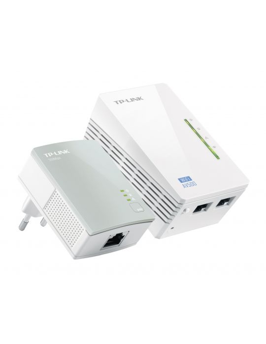 TP-Link TL-WPA4220 KIT adaptor rețea alimentare 300 Mbit s Ethernet LAN Wi-Fi Alb 1 buc.