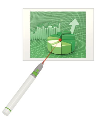 Leitz Complete Pen Pro 2 prezentatori wireless RF Alb