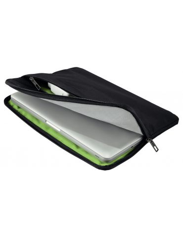 Leitz 62240095 genți pentru notebook-uri 39,6 cm (15.6") Geantă Sleeve Negru, Verde