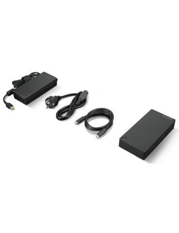 Lenovo 40B50090EU stații de andocare și replicatoare de porturi pentru calculatoare portabile Prin cablu USB 3.2 Gen 1 (3.1 Gen
