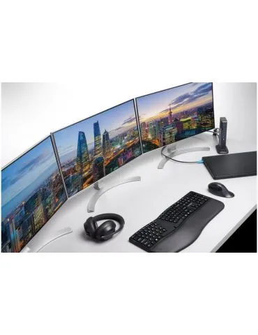 Kensington SD4849Pv USB-C Prin cablu USB 3.2 Gen 2 (3.1 Gen 2) Type-C Negru