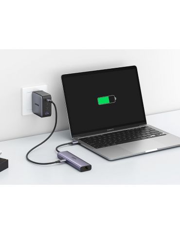 Ugreen 60515 stații de andocare și replicatoare de porturi pentru calculatoare portabile Prin cablu USB 3.2 Gen 1 (3.1 Gen 1)