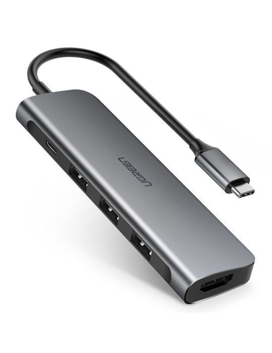 Ugreen 50209 stații de andocare și replicatoare de porturi pentru calculatoare portabile USB 3.2 Gen 1 (3.1 Gen 1) Type-C