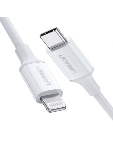 Ugreen 60748 cablu Lightning 1,5 m Alb - Tik.ro
