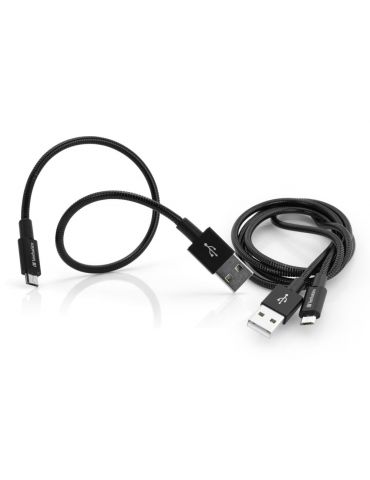 Verbatim 48875 cabluri USB 1 m USB 3.2 Gen 1 (3.1 Gen 1) Micro-USB A USB A Negru - Tik.ro