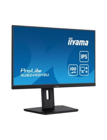iiyama XUB2492HSU-B6 monitoare LCD 60,5 cm (23.8") 1920 x 1080 Pixel Full HD LED Negru