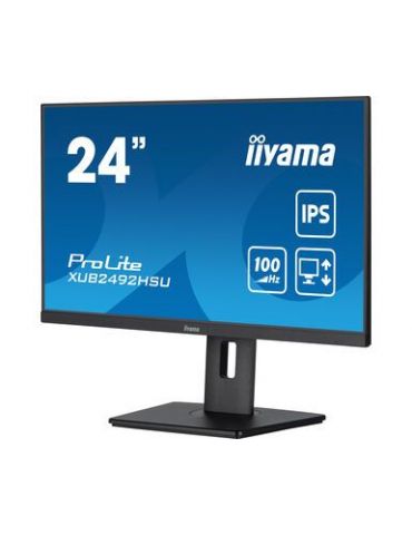 iiyama XUB2492HSU-B6 monitoare LCD 60,5 cm (23.8") 1920 x 1080 Pixel Full HD LED Negru