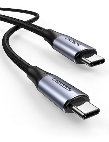 Ugreen 80150 cabluri USB USB 3.2 Gen 2 (3.1 Gen 2) USB C Negru - Tik.ro