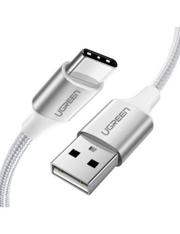 Ugreen 60133 cabluri USB 2 m USB C USB A Alb - Tik.ro