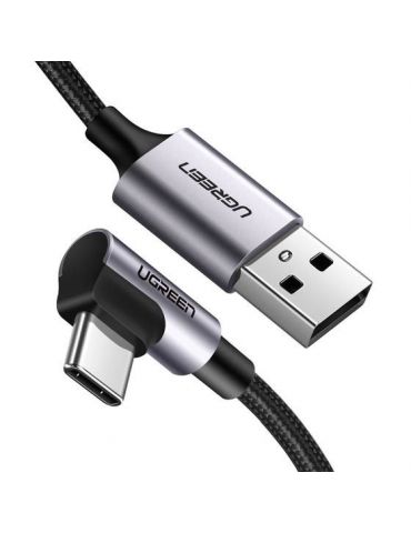 Ugreen 50942 cabluri USB 2 m USB 2.0 USB A USB C Negru - Tik.ro