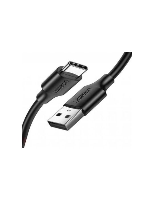 Ugreen 60116 cabluri USB 1 m USB 2.0 USB A USB C Negru