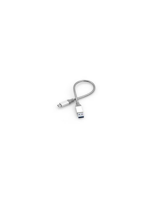 Verbatim 48868 cabluri USB 0,3 m USB 3.2 Gen 2 (3.1 Gen 2) USB B USB A Argint