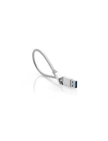 Verbatim 48868 cabluri USB 0,3 m USB 3.2 Gen 2 (3.1 Gen 2) USB B USB A Argint