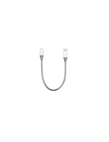 Verbatim 48868 cabluri USB 0,3 m USB 3.2 Gen 2 (3.1 Gen 2) USB B USB A Argint