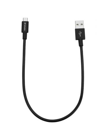 Verbatim 48866 cabluri USB 0,3 m USB A Micro-USB A Negru - Tik.ro