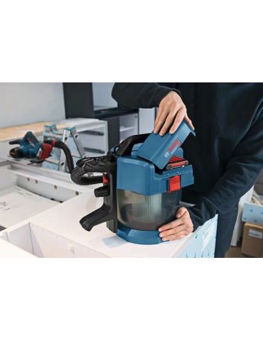 Bosch GAS 18V-10 L Professional Negru, Albastru