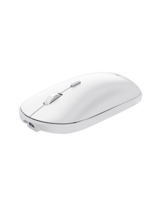 Trust Lyra tastaturi Mouse inclus RF Wireless + Bluetooth QWERTY Engleză SUA Alb