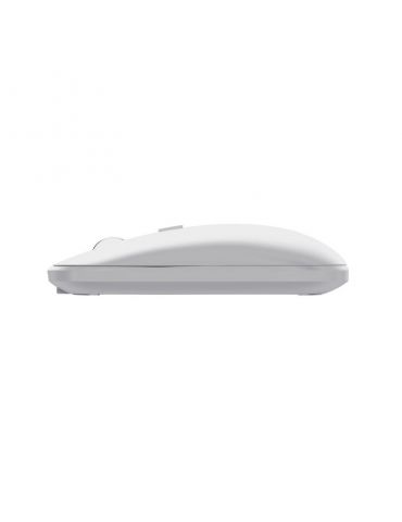 Trust Lyra tastaturi Mouse inclus RF Wireless + Bluetooth QWERTY Engleză SUA Alb