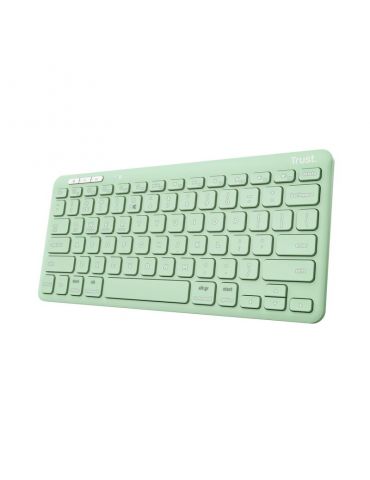 Trust Lyra tastaturi RF Wireless + Bluetooth QWERTY Engleză SUA Verde - Tik.ro