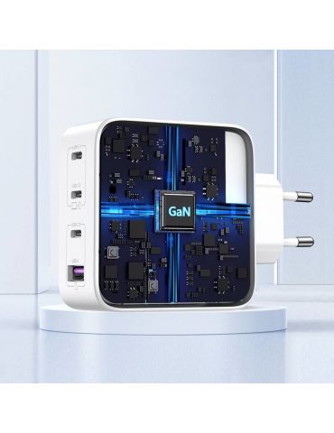 Ugreen 15337 încărcătoare pentru dispozitive mobile Universală Alb AC Încărcare rapidă De interior
