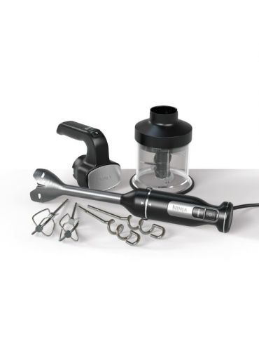 Ninja CI100EU blender 0,7 L Mixer vertical 850 W Negru, Din oţel inoxidabil, Transparente - Tik.ro