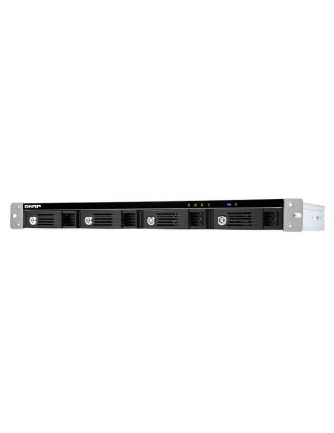 QNAP TR-004U carcasă disc memorie Cutie protecție HDD SSD Negru, Gri 2.5 3.5" - Tik.ro
